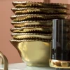 Zastawa Stołowa*KARE Design Półmisek Bell Ø36 Cm Złoty