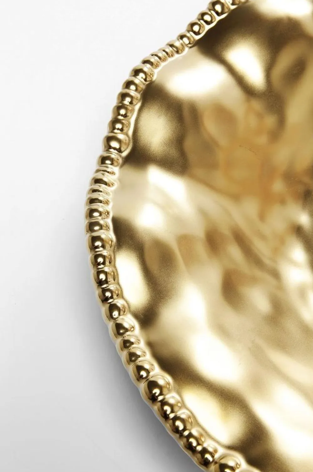 Zastawa Stołowa*KARE Design Półmisek Bell Ø36 Cm Złoty