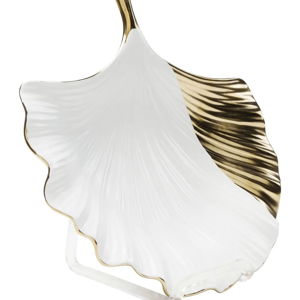 Zastawa Stołowa*KARE Design Półmisek Ginkgo Elegance Side 28x28 Cm