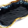 Zastawa Stołowa*KARE Design Półmisek Kamionkowy Ciemnoniebieski 26x17 Cm