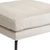 Taborety*KARE Design Podnóżek Discovery 102x102 Cm Kremowy