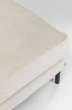 Taborety*KARE Design Podnóżek Discovery 102x102 Cm Kremowy