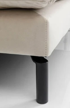 Taborety*KARE Design Podnóżek Discovery 102x102 Cm Kremowy