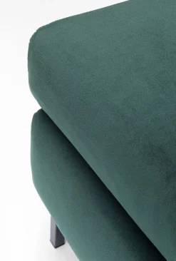 Taborety*KARE Design Podnóżek Gianni Velvet 130x62 Cm Ciemnozielony