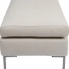 Taborety*KARE Design Podnóżek Gianni 130x62 Cm Kremowy