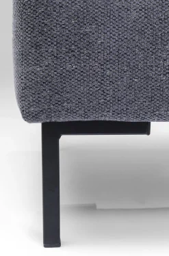 Taborety*KARE Design Podnóżek Gianni 130x62 Cm Szary