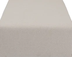 Taborety*KARE Design Podnóżek Tapicerowany Kremowy Moduł 100x80 Cm