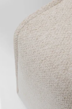 Taborety*KARE Design Podnóżek Tapicerowany Kremowy Moduł 100x50 Cm