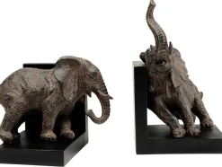 Podpórki Na Książki*KARE Design Podpórki Na Książki Elephants Big (2-set)