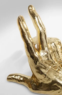 Podpórki Na Książki*KARE Design Podpórki Na Książki Fingers 16x21 Cm Złote