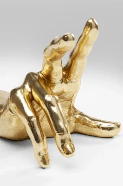 Podpórki Na Książki*KARE Design Podpórki Na Książki Fingers 16x21 Cm Złote