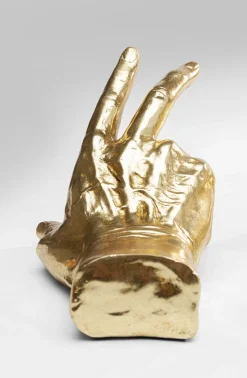 Podpórki Na Książki*KARE Design Podpórki Na Książki Fingers 16x21 Cm Złote
