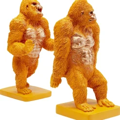 Podpórki Na Książki*KARE Design Podpórki Na Książki Gorilla (2-set) Pomarańczowe