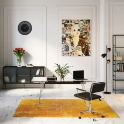 Biurka*KARE Design Podstawa Do Biurka Officia Chromowana