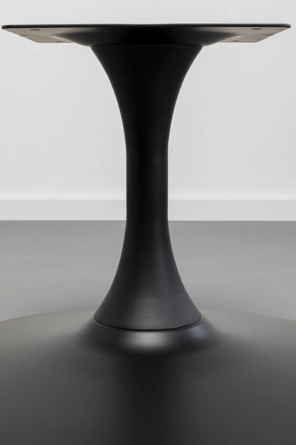 Stoliki Kawowe*KARE Design Podstawa Stolika Kawowego Stalowa Czarna Ø60 Cm