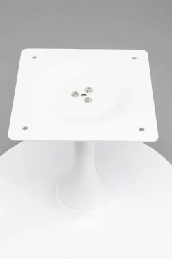 Stoliki Kawowe*KARE Design Podstawa Stolika Kawowego Stalowa Biała Ø60 Cm