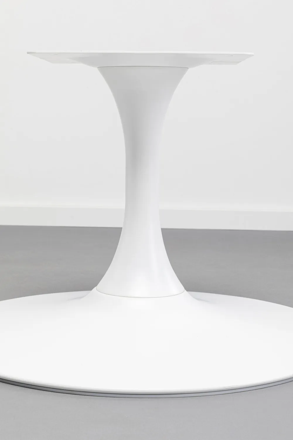 Stoliki Kawowe*KARE Design Podstawa Stolika Kawowego Stalowa Biała Ø60 Cm
