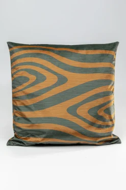 Poduszki Dekoracyjne*KARE Design Poduszka Dekoracyjna Abstract Shapes 45x45 Cm Zielono-brązowa