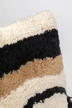 Poduszki Dekoracyjne*KARE Design Poduszka Dekoracyjna Boho Z Frędzami 60x35 Cm Oko Biało-beżowa