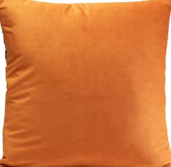 Poduszki Dekoracyjne*KARE Design Poduszka Dekoracyjna Czarno-pomarańczowa Nowoczesna 45x45 Cm