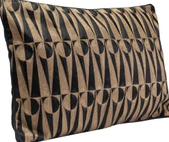 Poduszki Dekoracyjne*KARE Design Poduszka Dekoracyjna Czaro-brązowe Wzory 60x40 Cm