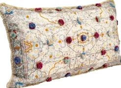 Poduszki Dekoracyjne*KARE Design Poduszka Dekoracyjna Desna Patchwork Creme Multi 60x35 Cm