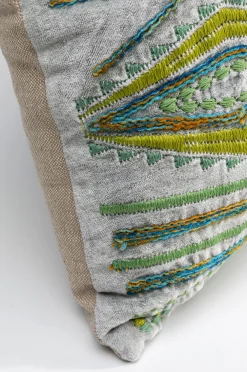 Poduszki Dekoracyjne*KARE Design Poduszka Dekoracyjna Desna Patchwork Green 60x35 Cm
