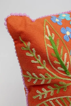 Poduszki Dekoracyjne*KARE Design Poduszka Dekoracyjna Kolorowa Kwiaty 60x40 Cm Słoneczniki