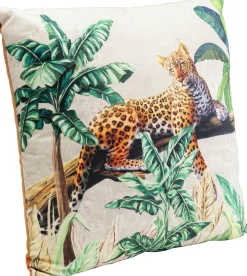 Poduszki Dekoracyjne*KARE Design Poduszka Dekoracyjna Kolorowa Lampart 43x43 Cm