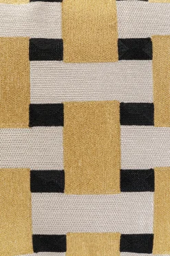 Poduszki Dekoracyjne*KARE Design Poduszka Dekoracyjna 3-kolorowa Geometryczna 60x40 Cm