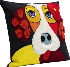 Poduszki Dekoracyjne*KARE Design Poduszka Dekoracyjna Make Up Dog 45x45 Cm Kolorowa