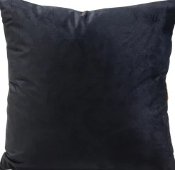 Poduszki Dekoracyjne*KARE Design Poduszka Dekoracyjna Z Czarno-pomarańczowymi Pasami 45x45 Cm