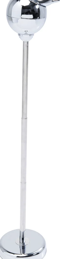 Popielniczki I Papierośnice*KARE Design Popielniczka Na Stojaku Stal Nierdzewna Regulacja Wysokości 37-72 Cm Połysk