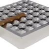 Popielniczki I Papierośnice*KARE Design Popielniczka Soho Square 25x25 Cm Srebrna