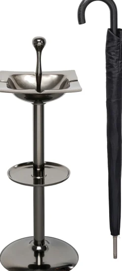 Popielniczki I Papierośnice*KARE Design Popielniczka Stojąca Z Aluminium 76 Cm