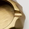 Popielniczki I Papierośnice*KARE Design Popielniczka Złota Aluminium Szczotkowane Ø15 Cm