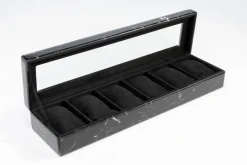 Pudełka Na Biżuterię*KARE Design Pudełko Na Biżuterię Czarne Glamour 50x12 Cm