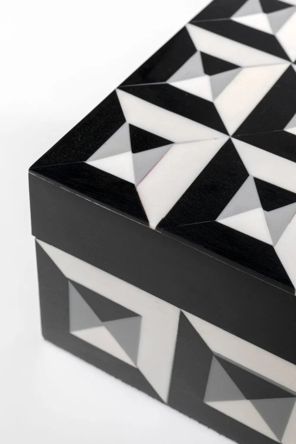 Pudełka Na Biżuterię*KARE Design Pudełko Na Biżuterię Geometryczne 20x12 Cm