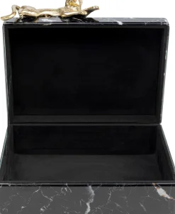 Pudełka Na Biżuterię*KARE Design Pudełko Na Biżuterię Glamour 29x20 Cm Czarno-złote