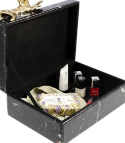 Pudełka Na Biżuterię*KARE Design Pudełko Na Biżuterię Glamour 29x20 Cm Czarno-złote