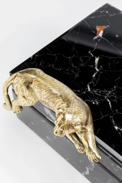Pudełka Na Biżuterię*KARE Design Pudełko Na Biżuterię Glamour 29x20 Cm Czarno-złote