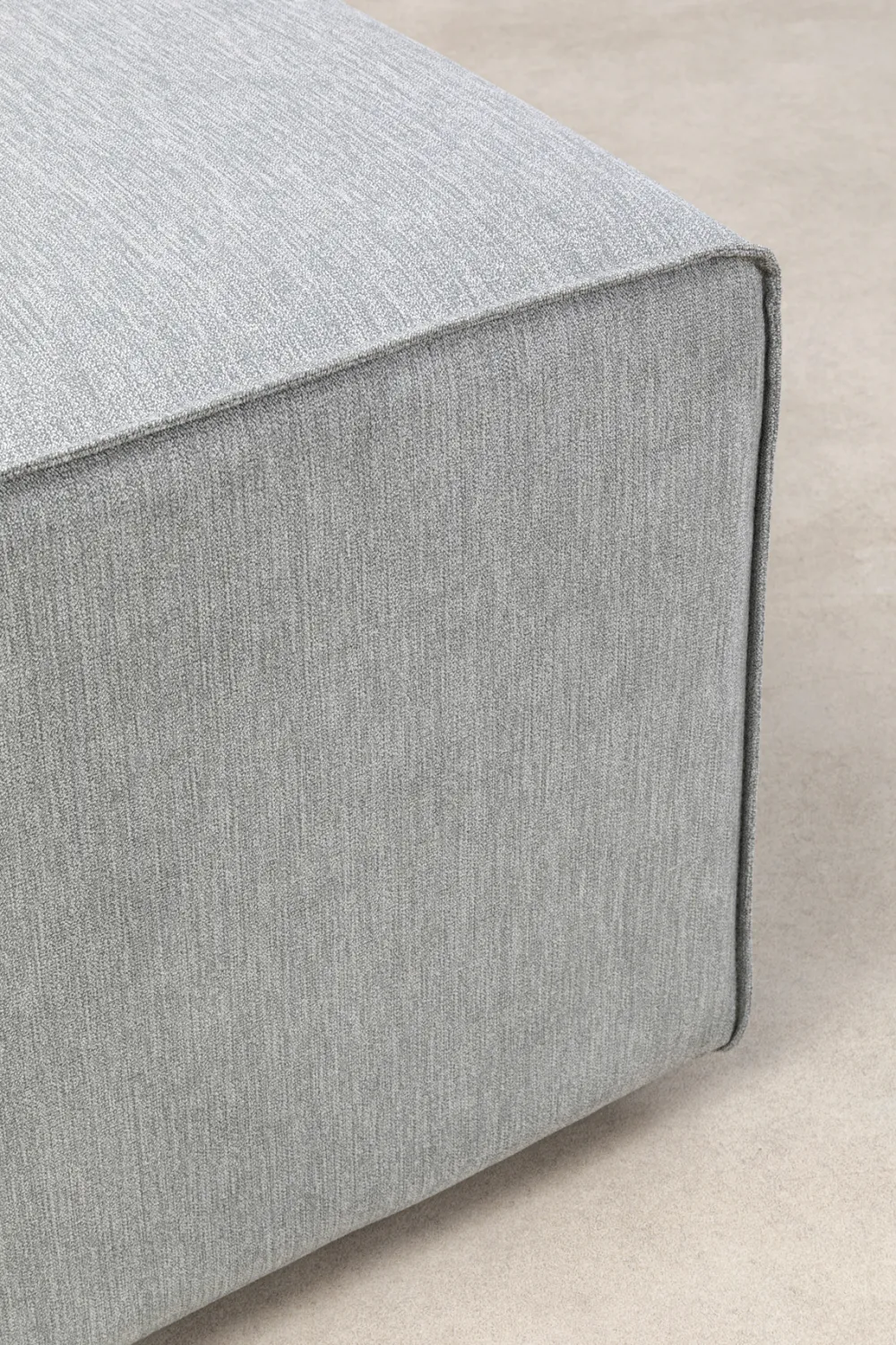 Pufy*KARE Design Pufa Infinity 100x68 Cm Szara