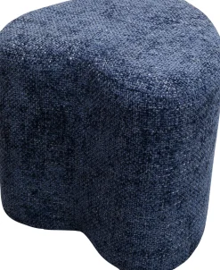 Pufy*KARE Design Pufa Niebieska W Kształcie Serca 34x36 Cm