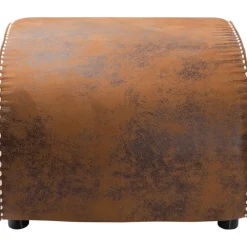 Taborety*KARE Design Pufa Ritmo 52x60 Cm Brązowa