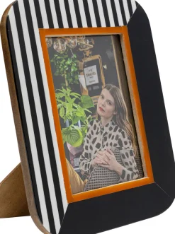 Ramki Na Zdjęcia*KARE Design Ramka Na Zdjęcia Celeste 17x22 Cm Czarno-biała