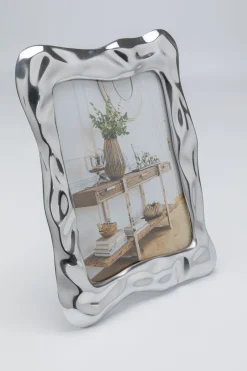 Ramki Na Zdjęcia*KARE Design Ramka Na Zdjęcia Jade Swing 27x34 Cm Srebrna