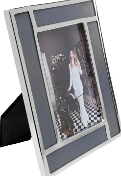 Ramki Na Zdjęcia*KARE Design Ramka Na Zdjęcia Julez 20x24 Cm Drewno Mango - Stal Nierdzewna