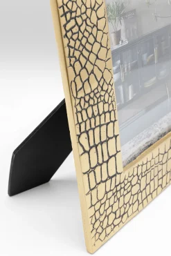Ramki Na Zdjęcia*KARE Design Ramka Na Zdjęcia Serpente 25x30 Cm Złota