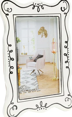 Ramki Na Zdjęcia*KARE Design Ramka Na Zdjęcia 10x17 Cm Biała Czarne Wzory