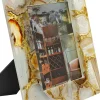 Ramki Na Zdjęcia*KARE Design Ramka Na Zdjęcia 13x18 Cm Biało-żółty Agat